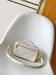 Kitlife Louis Vuitton Pochette Métis East West Milky White/Peach M27575 21.5x13.5x6cm - 3