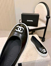 Kitlife Chanel 26P Slip-on Shoes Black - 5