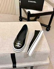 Kitlife Chanel 26P Slip-on Shoes Black - 2