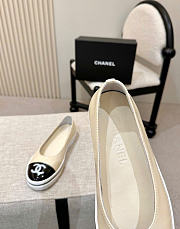 Kitlife Chanel 26P Slip-on Shoes Beige - 6
