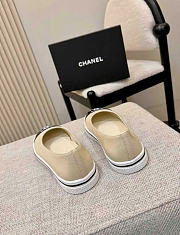 Kitlife Chanel 26P Slip-on Shoes Beige - 2