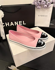 Kitlife Chanel 26P Slip-on Shoes Pink - 5
