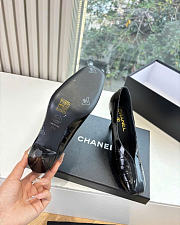 Kitlife Chanel Crocodile Embossed Calfskin & Patent Calfskin Black 95mm - 6
