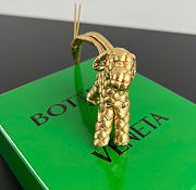 Kitlife Bottega Veneta Dog Charm Gold  - 2