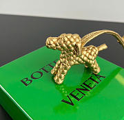 Kitlife Bottega Veneta Dog Charm Gold  - 5