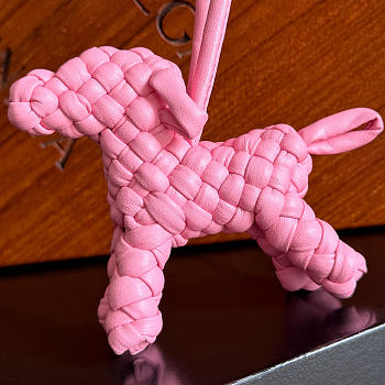 Kitlife Bottega Veneta Dog Charm Pink