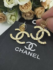 Kitlife Chanel Button Letter Earrings  - 1