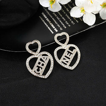 Kitlife Chanel Heart-Shaped Earrings
