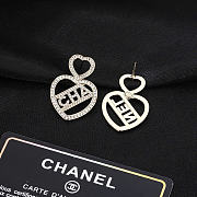 Kitlife Chanel Heart-Shaped Earrings - 3