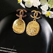 Kitlife Chanel Double C Earrings Gold - 3
