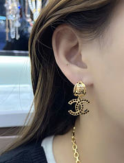 Kitlife Chanel Earrings Gold & Black / Red - 6