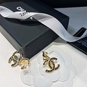 Kitlife Chanel Earrings Gold & Black / Red - 5