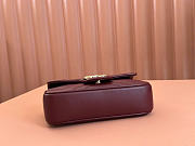 Kitlife Gucci GG Marmont Matelasse Super Mini Bag Burgundy 476433 16.5x10x4.5cm  - 6