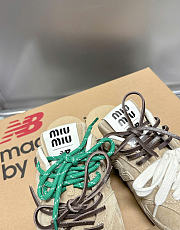 Kitlife Miu Miu x New Balance Classic NB530 Sneakers Beige  - 5