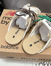 Kitlife Miu Miu x New Balance Classic NB530 Sneakers Beige  - 3