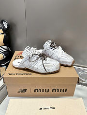 Kitlife Miu Miu x New Balance Classic NB530 Sneakers White - 1
