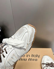 Kitlife Miu Miu x New Balance Classic NB530 Sneakers White - 4