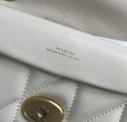 Kitlife Coach Tabby Nappa Leather Shouder Bag White 20x7x11cm - 3