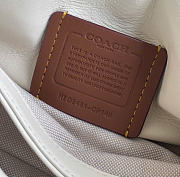 Kitlife Coach Tabby Nappa Leather Shouder Bag White 20x7x11cm - 2