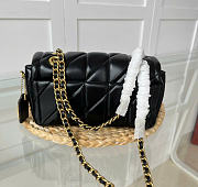 Kitlife Coach Tabby Nappa Leather Shouder Bag Black - 6
