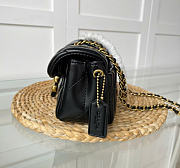 Kitlife Coach Tabby Nappa Leather Shouder Bag Black - 2