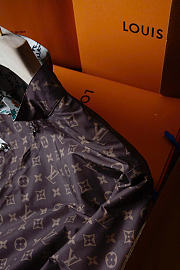 Kitlife Louis Vuitton Reversible Nouveau Bomber Jacket Brown & White - 5