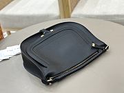 Kitlife Chloe Marcie Saddle Bag In Black Leather 37x25x9.5cm - 4