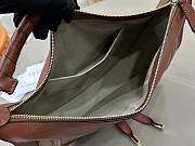 Kitlife Chloe Marcie Saddle Bag In Brown Leather 37x25x9.5cm  - 2