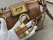 Kitlife Chloe Small Paddington Chain Bag In Brown Leather 22x15x10cm  - 6