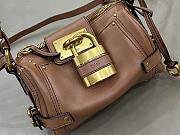 Kitlife Chloe Small Paddington Chain Bag In Brown Leather 22x15x10cm  - 2