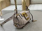 Kitlife Chloe Small Paddington Chain Bag In Nude Pink Leather 22x15x10cm  - 5