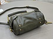 Kitlife Chloe Small Paddington Chain Bag In Green Leather 22x15x10cm  - 5