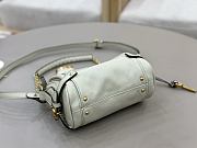 Kitlife Chloe Small Paddington Chain Bag In Off-white Leather 22x15x10cm  - 5