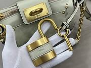 Kitlife Chloe Small Paddington Chain Bag In Off-white Leather 22x15x10cm  - 2
