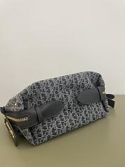Kitlife Dior D-Journey Bag Gray Oblique 25.5x14.5x14cm  - 2