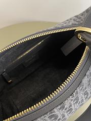 Kitlife Dior D-Journey Bag Gray Oblique 25.5x14.5x14cm  - 4
