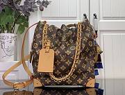 Kitlife Louis Vuitton Noé Trunk Bag Monogram Origine Ebène M28103 23x27x8cm - 1