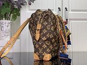 Kitlife Louis Vuitton Noé Trunk Bag Monogram Origine Ebène M28103 23x27x8cm - 4