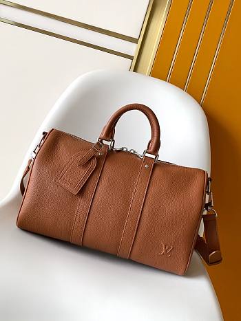 Kitlife Louis Vuitton Keepall Bandoulière 35 Bag Tan M25980 34x21x16cm