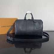 Kitlife Louis Vuitton Keepall Bandoulière 35 Bag Black M15249 34x21x16cm  - 1