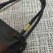 Kitlife Chanel Vintage Camellia Letter Reversible Tote Bag Black 24x25x12cm - 6