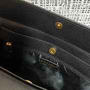 Kitlife Chanel Vintage Tote Bag With Exterior Stitching and Double C Design 29x10x23cm - 5