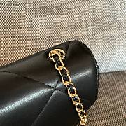 Kitlife Chanel Vintage Envelope Pouch Black 24x8x20cm - 4