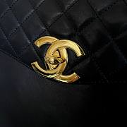 Kitlife Chanel Vintage Backpack Black 32x10x34cm - 6