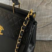 Kitlife Chanel Vintage Backpack Black 32x10x34cm - 4