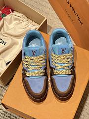 Kitlife Louis Vuitton Trainer Sneaker Blue 1AJ420 - 1
