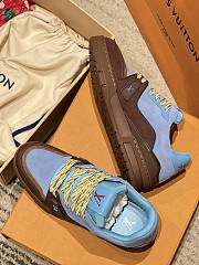 Kitlife Louis Vuitton Trainer Sneaker Blue 1AJ420 - 2