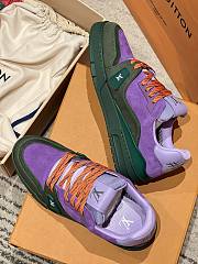 Kitlife Louis Vuitton Trainer Sneaker Purple 1AJ420 - 5