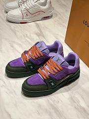 Kitlife Louis Vuitton Trainer Sneaker Purple 1AJ420 - 2