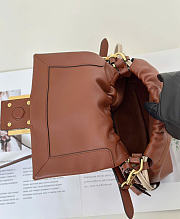 Kitlife Fendi Mamma Baguette Small Bag Dark Brown 16x10x13cm - 5